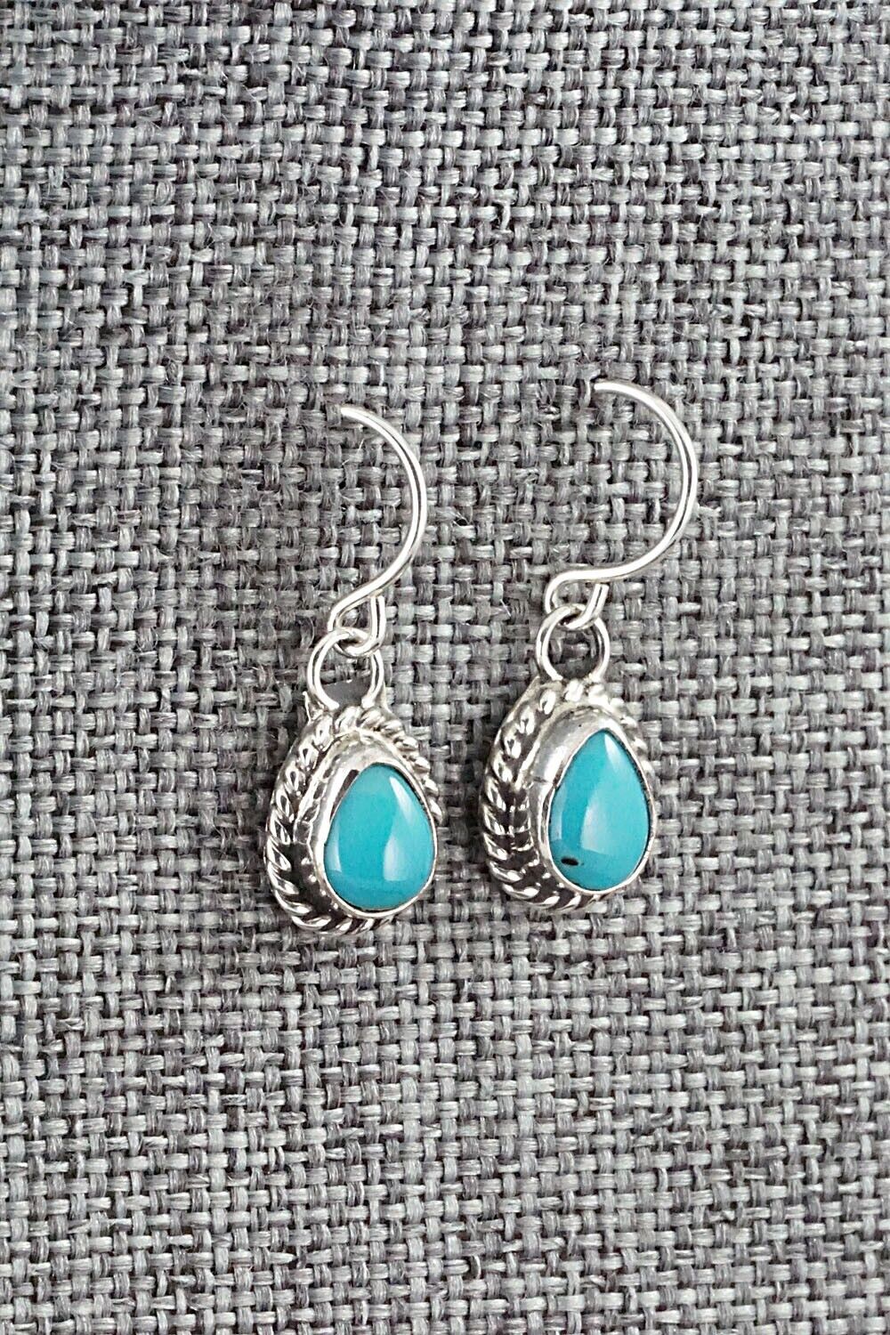 Turquoise & Sterling Silver Earrings - Jan Mariano