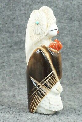 Corn Maiden Zuni Fetish Carving - Claudia Peina
