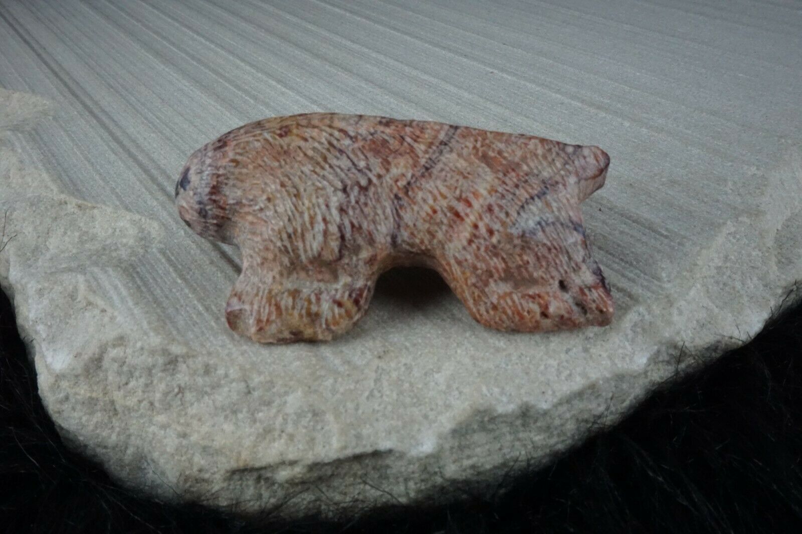 Mole Zuni Fetish Carving - Native American - High Lonesome Trading
