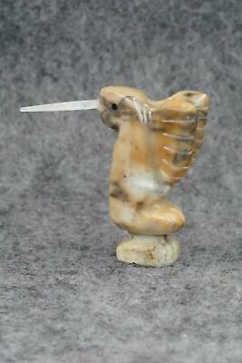 Humming Bird Zuni Fetish Carving - Justin Red Elk