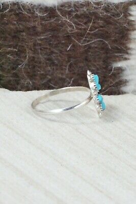 Turquoise & Sterling Silver Ring - David Leekity