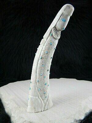 Corn Maiden Zuni Fetish Carving - Garrick Weeka - High Lonesome Trading