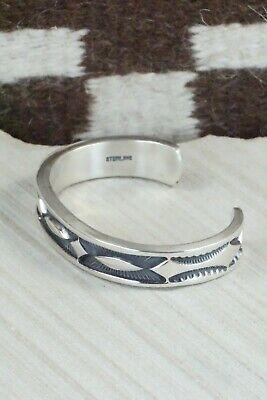 Sterling Silver Bracelet - Jerrold Tahe - High Lonesome Trading