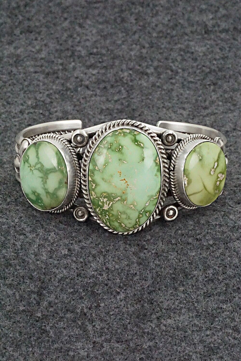 Turquoise & Sterling Silver Bracelet - Derrick Gordon