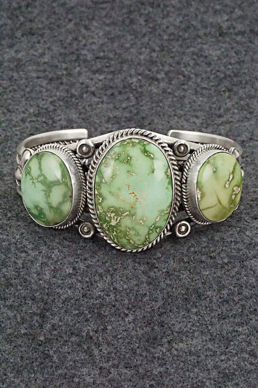 Turquoise & Sterling Silver Bracelet - Derrick Gordon