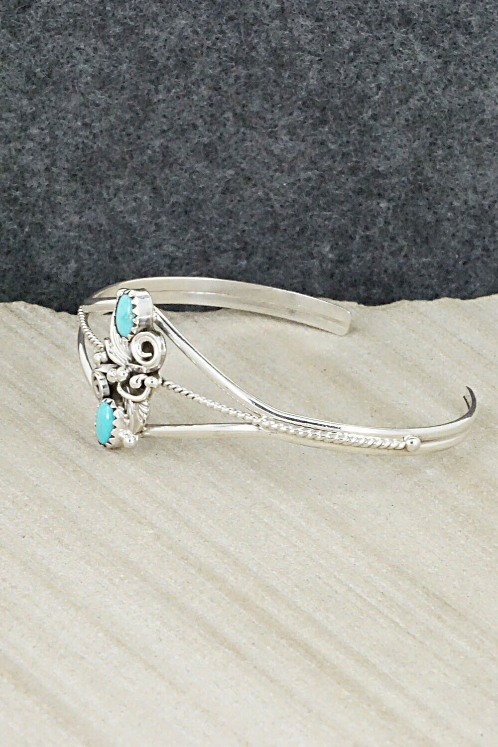 Turquoise & Sterling Silver Bracelet - William Begay