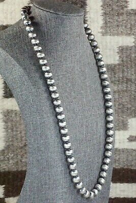 Sterling Silver Navajo Pearl Necklace - Jan Mariano