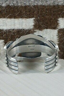 Navajo Spiny Oyster & Sterling Silver Bracelet - Tom Lewis - High Lonesome Trading