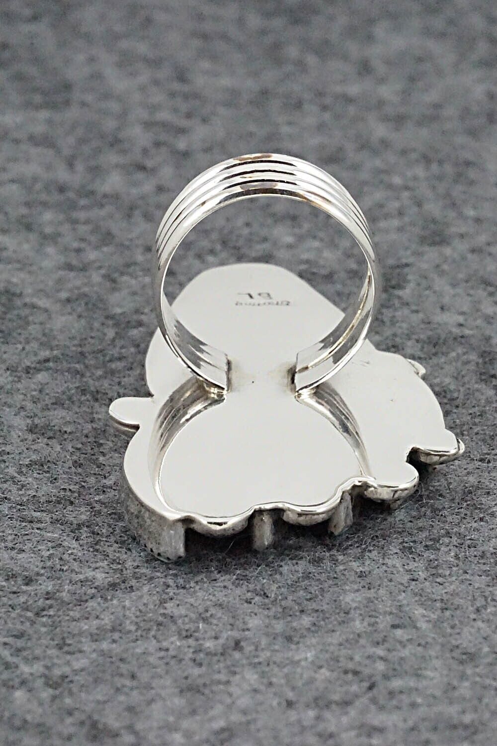 Multi-Stone & Sterling Silver Ring - Ben Livingston - Size 9.5