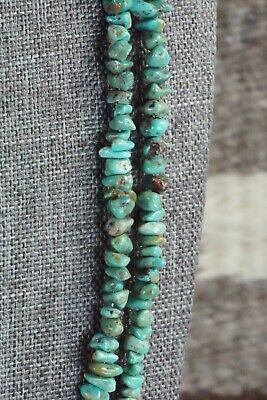 Navajo Turquoise & Sterling Silver Necklace - Native American