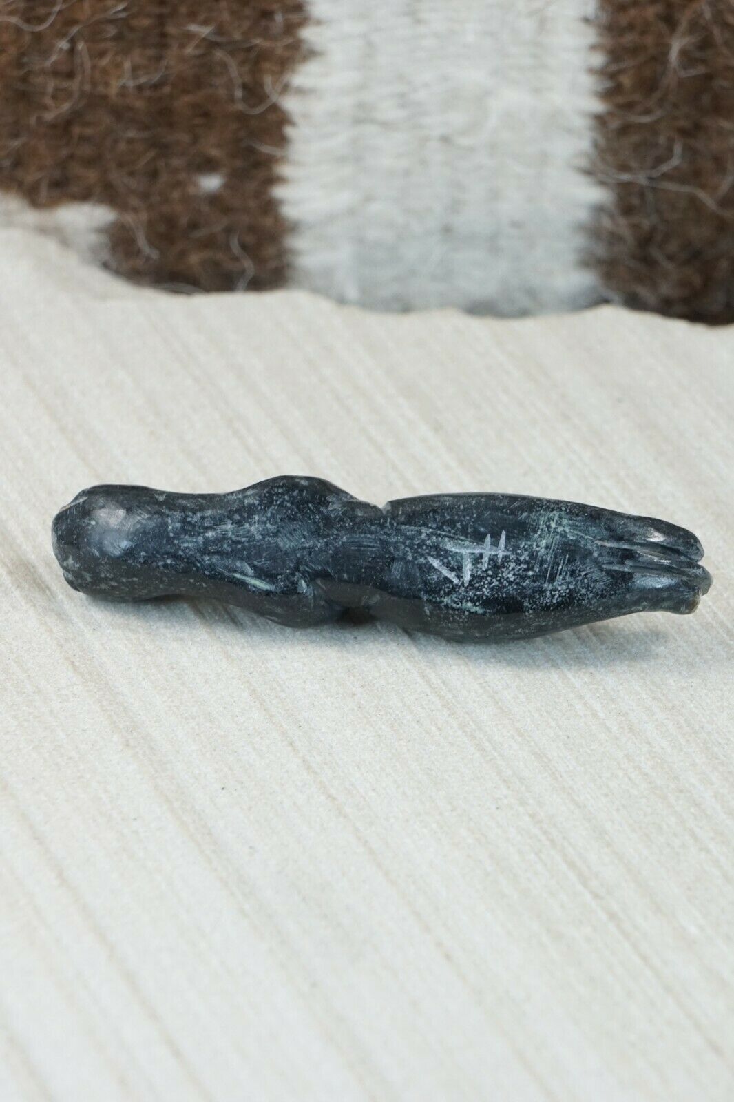 Otter Zuni Fetish Carving - Jonas Hastito