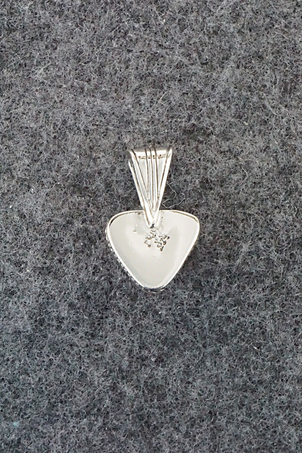 Spiny Oyster and Sterling Silver Pendant - Sadie Jim