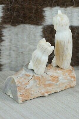 Owl Zuni Fetish Carving - Brandon Phillips
