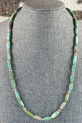 Navajo Turquoise & Sterling Silver Necklace - Native American