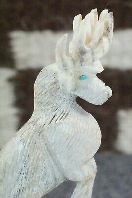 Deer Zuni Fetish Carving - Jerrold Lahaleon - High Lonesome Trading