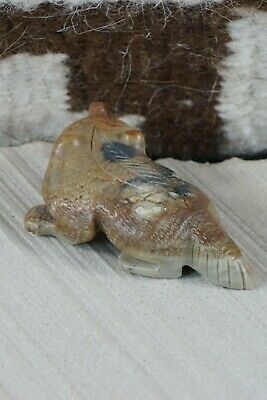 Badger Zuni Fetish Carving - Chris Cellicion - High Lonesome Trading