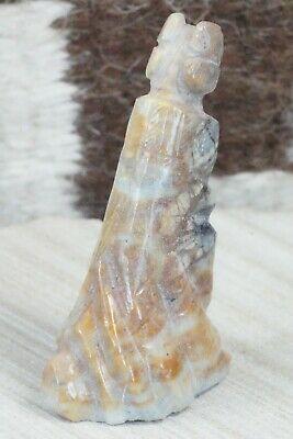 Corn Maiden Zuni Fetish Carving - Derrick Kaamasee - High Lonesome Trading