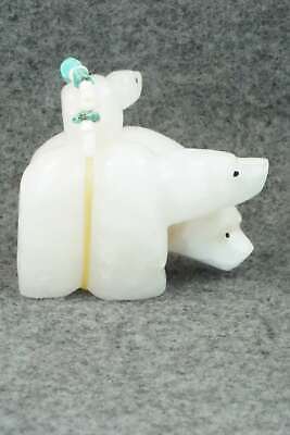 Bear Zuni Fetish Carving - Ed Lementino