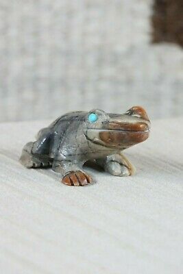 Frog Zuni Fetish Carving - Dane Malani - High Lonesome Trading