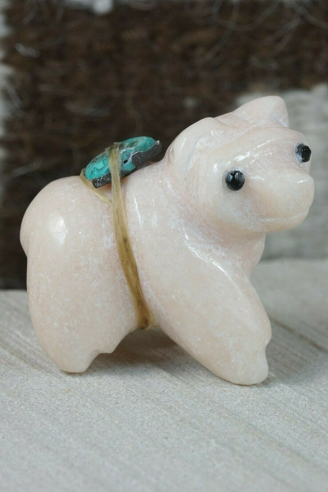 Bear Zuni Fetish Carving - Lance Deysee - High Lonesome Trading