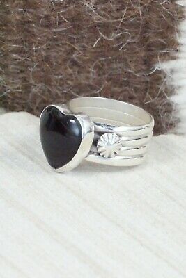 Onyx & Sterling Silver Ring - Ben Begay - Size 9.25