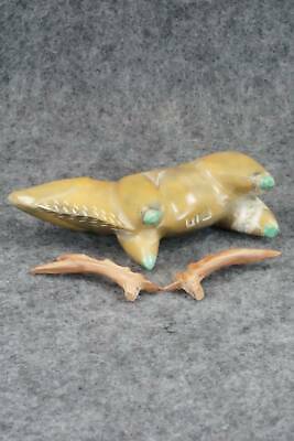 Elk Zuni Fetish Carving - Enrike Leekya