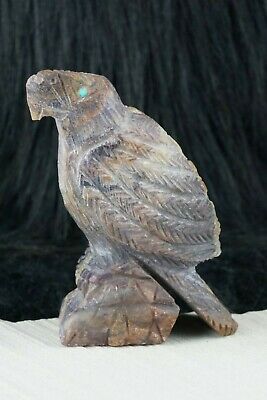 Eagle Zuni Fetish Carving - Jon Quam - High Lonesome Trading