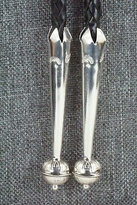 Sterling Silver Bolo Tie - Delbert Arviso