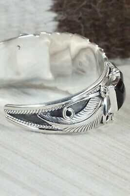 Onyx & Sterling Silver Bracelet - Davey Morgan