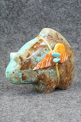 Bear Zuni Fetish Carving - Daphne Quam