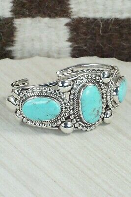 Turquoise & Sterling Silver Bracelet - Rick Martinez