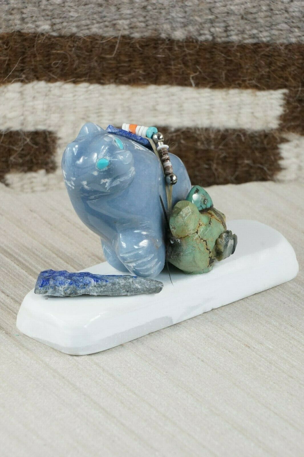 Bear Zuni Fetish Carving - Lance Deysee - High Lonesome Trading