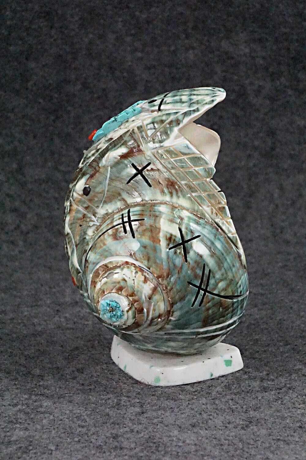 Corn Maiden Zuni Fetish Carving - Vickie Quandelacy