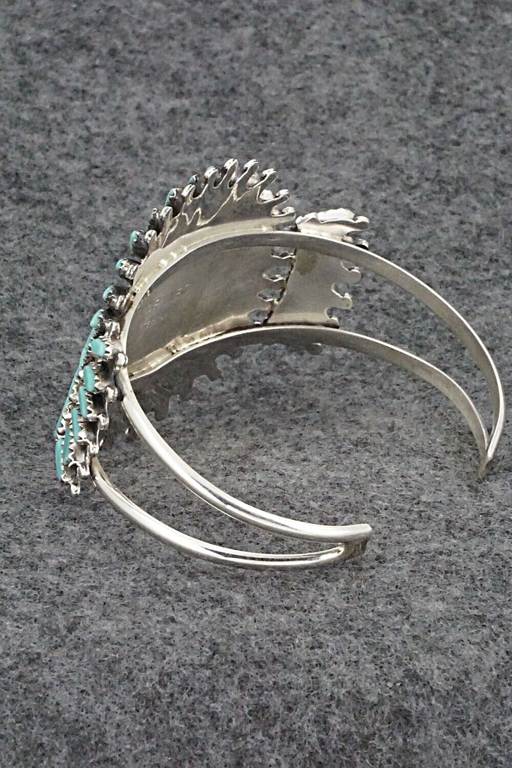 Turquoise & Sterling Silver Bracelet - Nathaniel Nez
