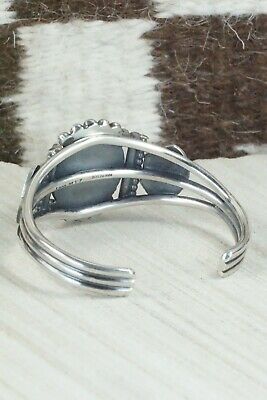 Turquoise and Sterling Silver Bracelet - Leon Martinez