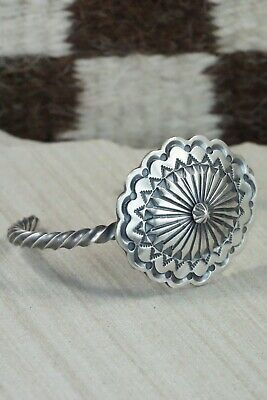Navajo Sterling Silver Bracelet - Irvin Tsosie