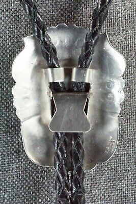 Turquoise & Sterling Silver Bolo Tie - Richard Singer