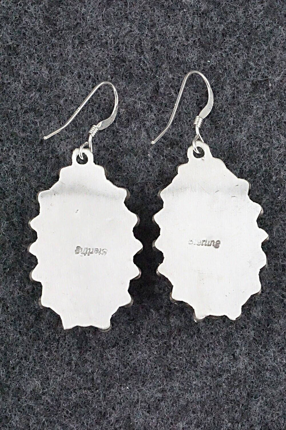 Turquoise & Sterling Silver Earrings - Freida Martinez