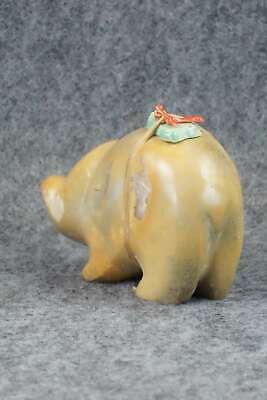 Bear Zuni Fetish Carving - Enrike Leekya