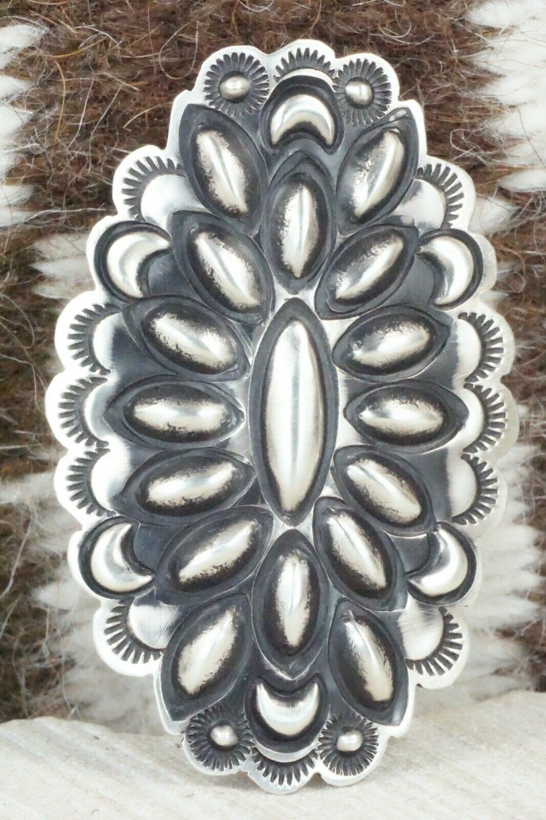 Sterling Silver Ring - Leander Tahe - Size 8.25