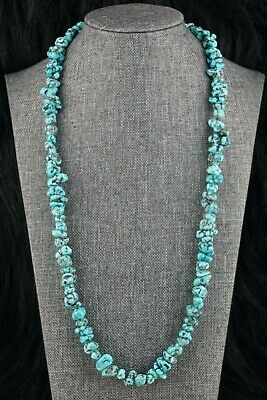 Turquoise Nugget Necklace - Louise Joe - Navajo - High Lonesome Trading