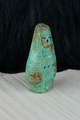 Corn Maiden Zuni Fetish Carving - Sandra Quandelacy - High Lonesome Trading