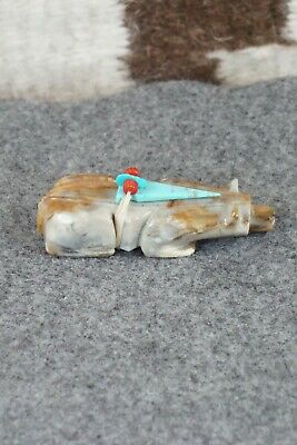 Badger Zuni Fetish Carving - Alex Tsethlikai