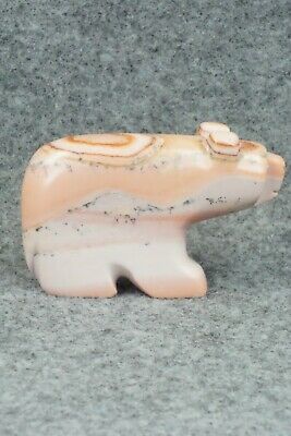 Bear Zuni Fetish Carving - Reynold Lunasee