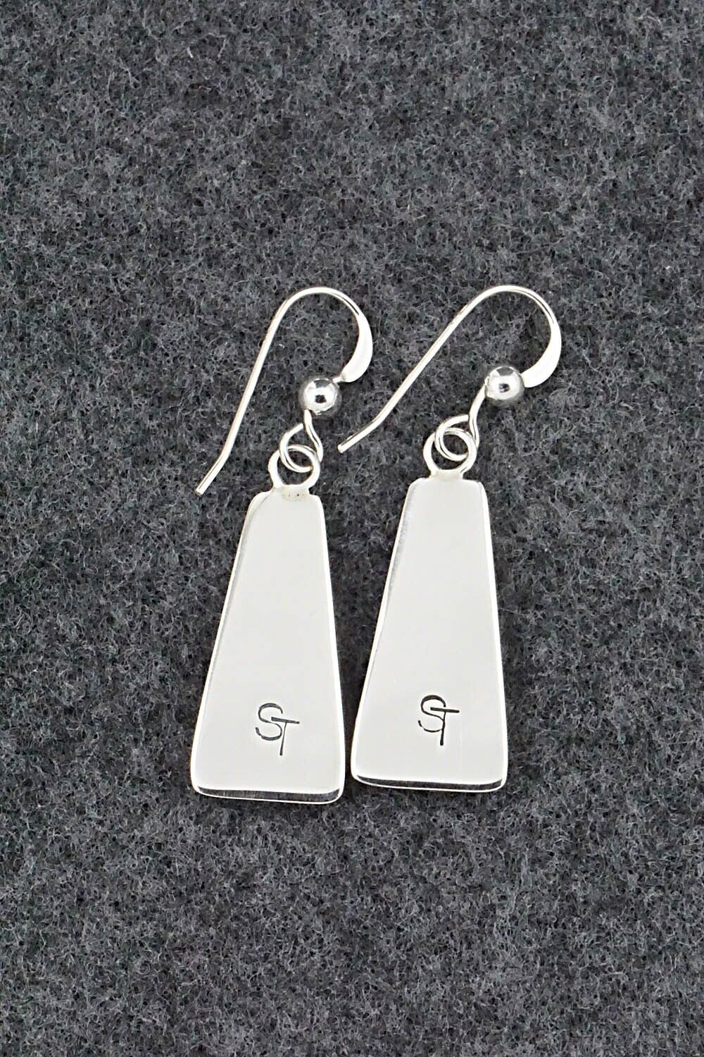 Turquoise & Sterling Silver Earrings - Stewart Tucson