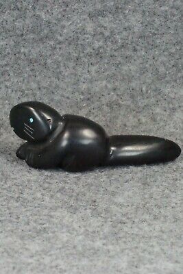 Otter Zuni Fetish Carving - Justin Red Elk