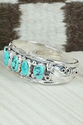 Turquoise & Sterling Silver Bracelet - Davey Morgan
