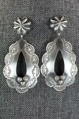 Navajo Sterling Silver Earrings - Rita Lee