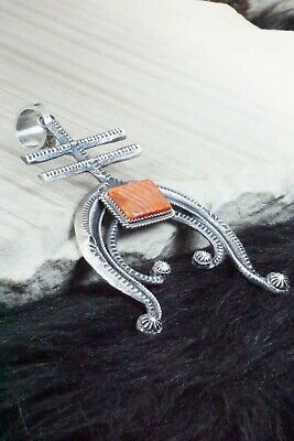 Spiny Oyster and Sterling Silver Pendant - Kevin Billah