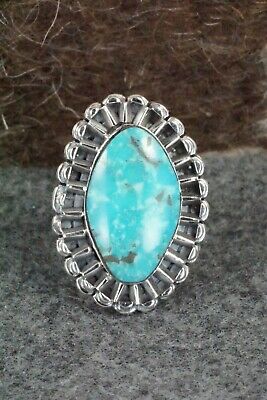Turquoise & Sterling Silver Ring - Jimson Belin - Size 6